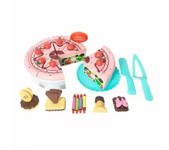 Kit Comidinha Infantil - Creative Fun - Bolo de Morango - Multikids