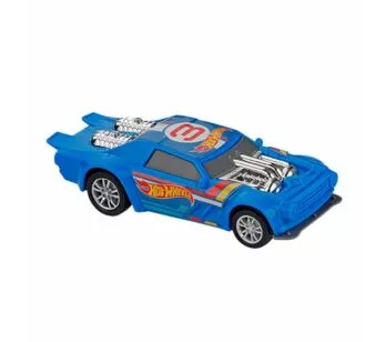 Carrinho de Fricção - Hot Wheels - Fast Racer - Night Shifter - Azul - Multikids