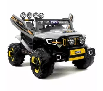 Carro Elétrico Infantil - Super Cross 4x4 - 12v - Cinza - Zippy Toys