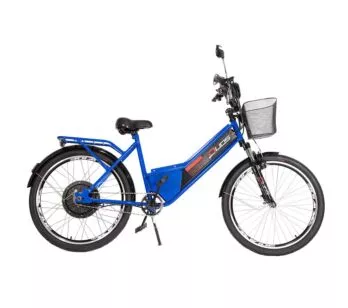 Bicicleta Elétrica - Aro 24 - Duos Confort - 800w 48v 15ah - Azul - Duos Bikes