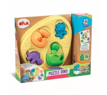 Quebra-Cabeça Didático - 11 Peças - Puzzle Dino - Elka