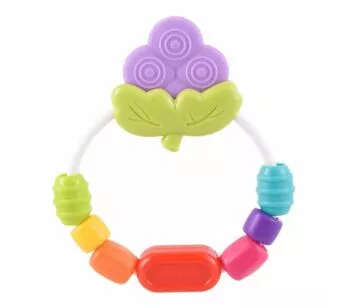 Mordedor para Bebê - Soft Frutinhas - Uva - Zoop Toys