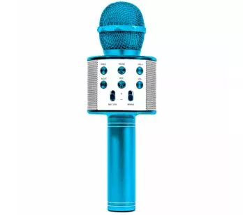 Microfone Bluetooth Infantil - Star Voice Karaokê - Azul - Zoop Toys