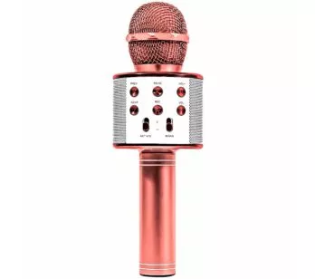 Microfone Bluetooth Infantil - Star Voice Karaokê - Rose - Zoop Toys