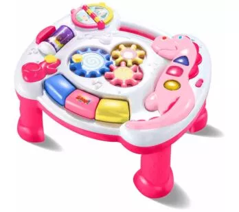 Mesinha de Atividades Didáticas - Musical e Luzes - Rosa - Zoop Toys
