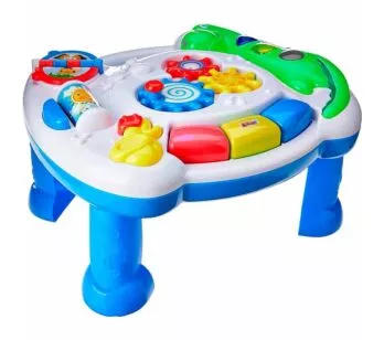 Mesinha de Atividades Didáticas - Musical e Luzes - Azul - Zoop Toys