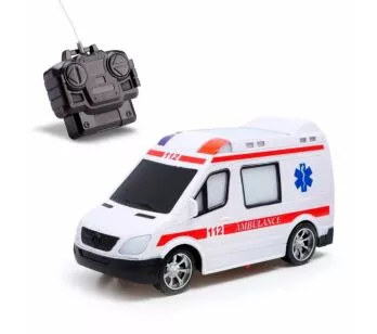 Carrinho de Controle Remoto - City Resgate - Ambulância - Zoop Toys
