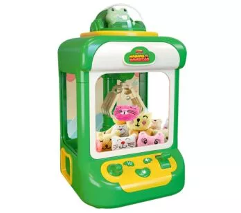Mini Máquina Infantil de Pegar - Pelúcias e Bolinhas - Sapo - Zoop Toys