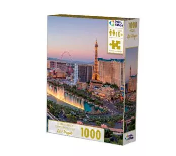 Quebra-Cabeça - 1000 Peças – Las Vegas– Pais e Filhos