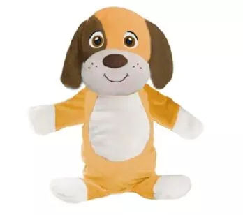 Fantoche Infantil - Zoo Bichos - Cachorro - Unik Toys