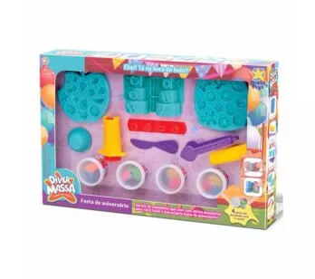 Massinha de Modelar - Diver Massa - Festa de Aniversário - Divertoys