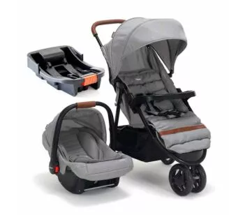 Carrinho de Bebê + Conforto - Breeze TS Trio Zion - Cinza - Infanti