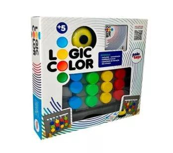 Jogo de Raciocínio - Logic Color - 31 peças - Pakitoys