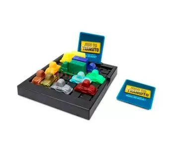 Jogo de Raciocínio - Transito Legal - 35 peças - Pakitoys