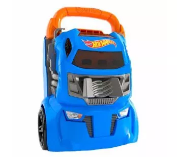 Conjunto Lançador e Pista - Hot Wheels - Porta Carros - Fun Divirta-se