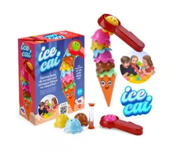 Jogo Raciocínio  – Ice Cai – 12 Peças - Pakitoys
