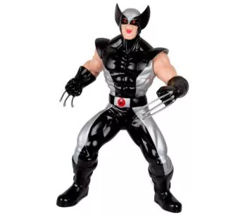 Boneco Articulado Gigante - Marvel X-Men - Wolverine Preto Premium - Mimo Toys