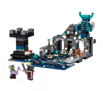 Bloco de Montar - Minecraft - A Batalha Escura Profunda - 584 peças - LEGO
