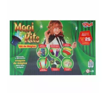 Kit Mágicas Infantil - MagiKits - Caixa Verde - Toyng