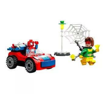 Bloco de Montar - Marvel Spidey – O Carro do Homem-Aranha e Doc Ock - 48  peças - LEGO