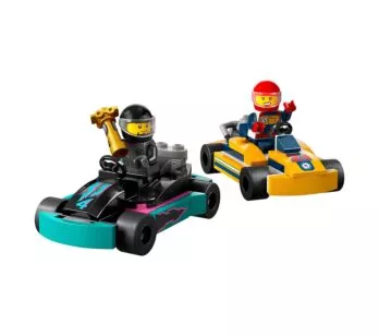 Bloco de Montar - City – Karts e Pilotos de Corrida - 99  peças - LEGO