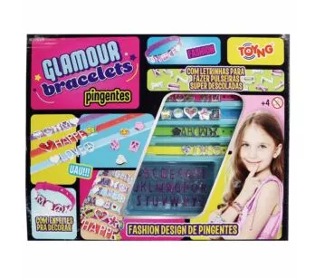 Kit Infantil - Glamour Bracelets - Pulseiras com Letras - Toyng