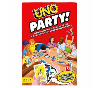 Jogo de Cartas - Uno Party - 224 Cartas - Mattel Games