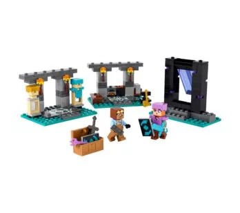Bloco de Montar - Minecraft - O Arsenal - 203  peças - LEGO