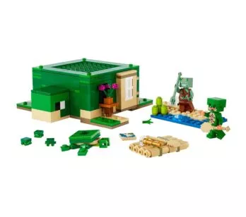 Bloco de Montar - Minecraft - A Casa Tartaruga de Praia - 234  peças - LEGO