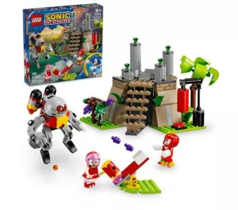 Bloco de Montar - Sonic The Hedgehog - Knuckles e o Santuario Master Emerald - 325 peças - LEGO