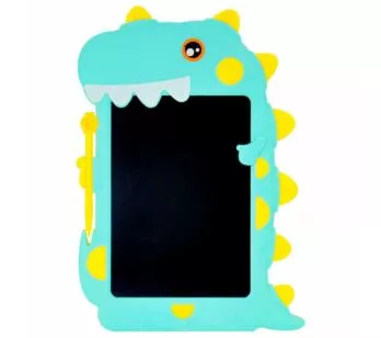Lousa Educativa - Quadro LCD - Dino Verde - DM Toys