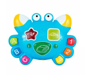 Figura Interativa - Caranguejo Baby Azul - Guta Guti