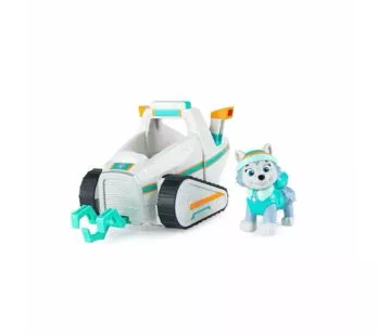 Veículo e Figura - Patrulha Canina - Snow Plow Everest - Sunny