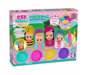 Massinha de Modelar - Cry Babies - My Little Hair - Cotiplás