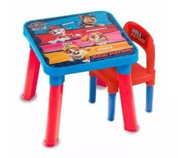 Mesa com Cadeira para Atividades - Patrulha Canina - Fun Divirta-se