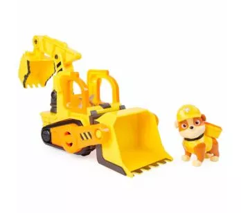 Veículo e Figura - Patrulha Canina Rubble Crew - Escavadeira - Sunny