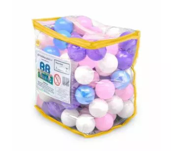 Kit Bolsa com 100 Bolinhas Plásticas - Bag Ice - BB Bolinhas
