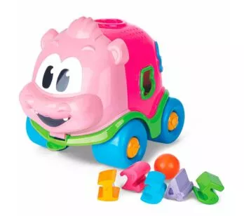 Carrinho Didático - Baby Land - Bolopótamo Números - Cardoso Toys