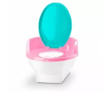 Penico Troninho Infantil - Baby Land - Pipinico Rosa - Cardoso Toys