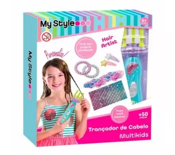 Trançador de Cabelo Infantil - My Style - Multikids
