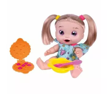 Boneca de Vinil - Baby’s Collection - Kitchen Papinha - Super Toys