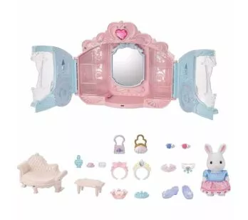 Figura e Cenário - Sylvanian Families - Vestiário Cintilante - Epoch Magia