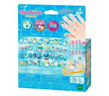 Kit Manicure Infantil - Aquabeads - Refil Unhas Unicórnios - Epoch Magia