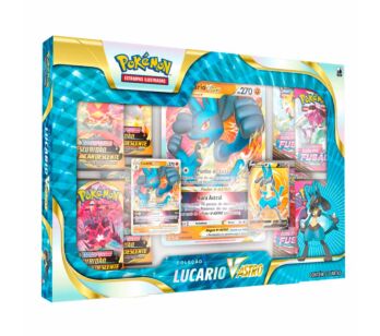 Box de Cartas - Pokémon - Lucario V-Astro - Copag