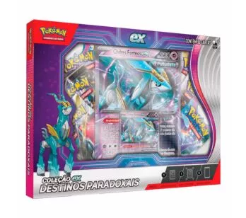 Box de Cartas - Pokémon - Destinos Paradoxais - Chifres Férreos Ex - Copag