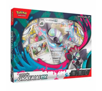 Box de Cartas - Pokémon - Grafaiai Ex - Copag