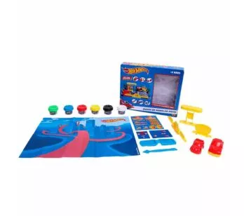 Massinha de Modelar - Hot Wheels - Pista - Fun Divirta-se