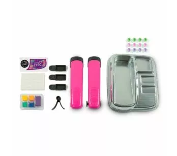 Kit Pinta Cabelo Infantil - Crazy Chic - Penteado da Moda - Fun Divirta-se