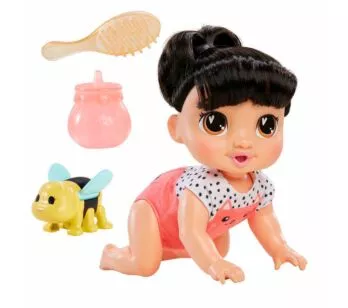 Boneca Interativa - Baby Alive - Engatinha e Brinca - Katie Kat - Hasbro