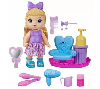 Boneca - Baby Alive - Sudsy Styling - Loira - Hasbro
